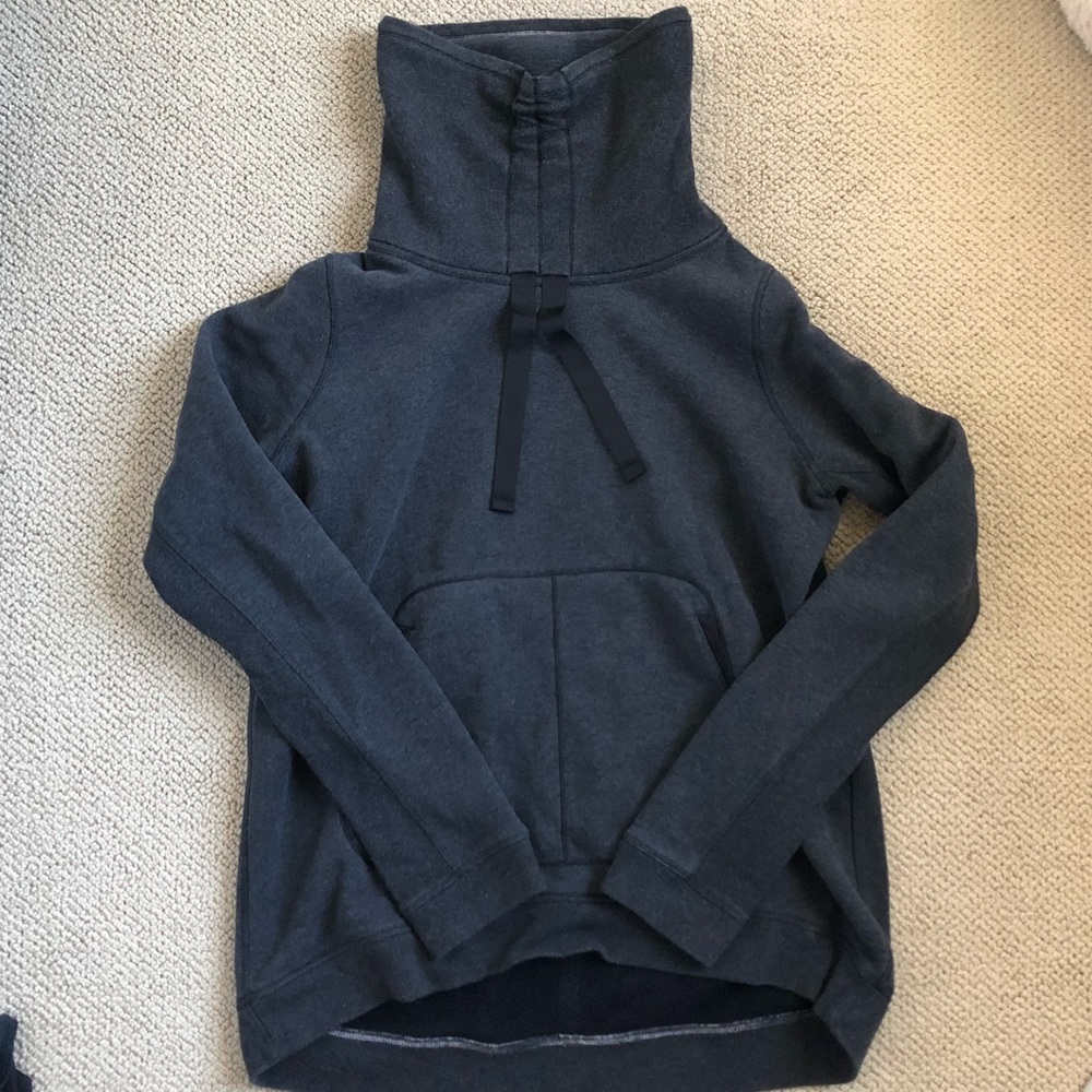 Lululemon In a Cinch Cowl Neck Pullover
